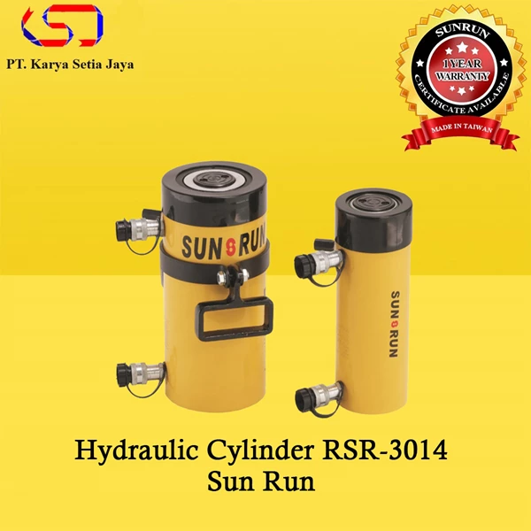 Hydraulic Cylinder RSR-3014 Cap 30t Stroke 153mm Sun Run