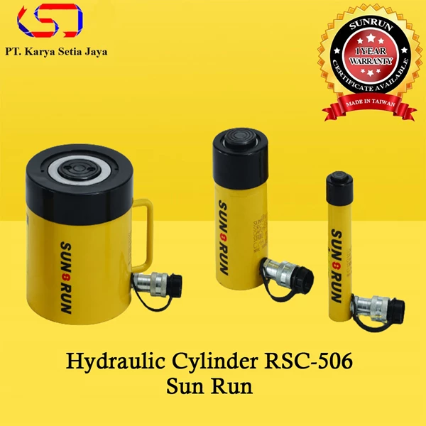 Hydraulic Cylinder model RSC-506 Cap 50T Stroke 159mm Sun Run