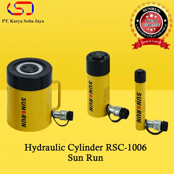 Hydraulic Cylinder RSC-1006 Cap 100ton Stroke 168mm Sun Run