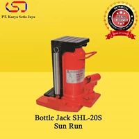 Dongokrak Botol Hidrolik Toe-Lift SHL-20S Top Cap 20 ton Stroke 150mm Sun Run