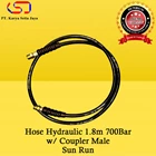 Hydraulic Hose 1.8m 700Bar XU2-1.8M3NM3NM-S w/ coupler male 1
