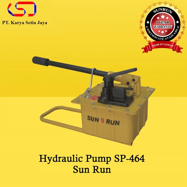 Pompa Hidrolik SP-464 Steel Two-speed Hand Pump Double Acting