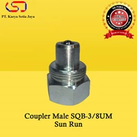 Hydraulic Couplers Male SQB 3/8UM Sun Run