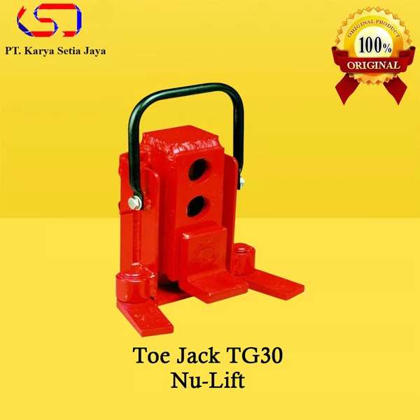 Hydraulic Toe Jack/Dongkrak Sepatu Hidrolik/Track Jack TG30 Nu-Lift