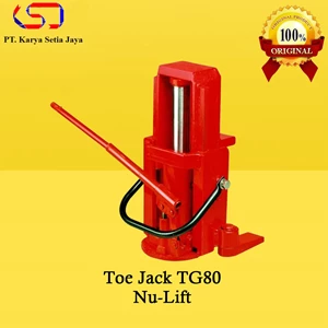 Hydraulic Toe Jack/Dongkrak Sepatu Hidrolik/Track Jack TG80 Nu-Lift