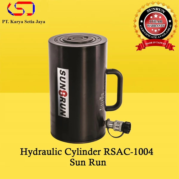 Silinder Hidrolik RSAC-1004 Cap 100ton Stroke 100mm Sun Run
