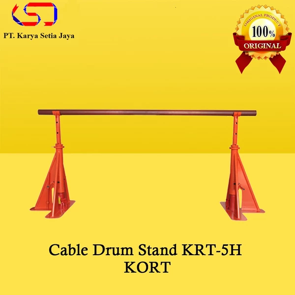 Cable Drum Stand/Roller Cable/Drum Jack KRT-5H Kort