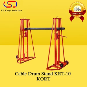 Cable Drum Stand/Roller Cable/Drum Jack KRT-10 Kort