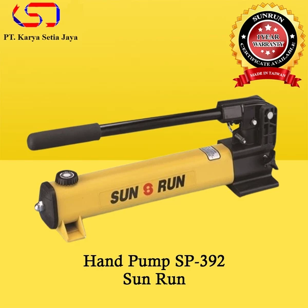 Hand Pump SP-392 Oil Capacity 900cc 700bar Sun Run